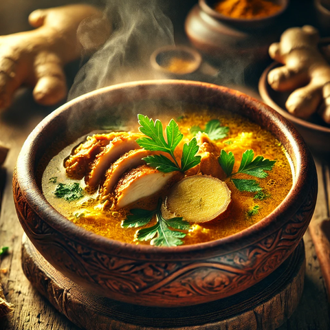 Gut-Healing Turmeric Ginger Soup