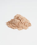 Light brown powder displayed against a clean white background.