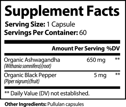 Organic Ashwagandha Supreme