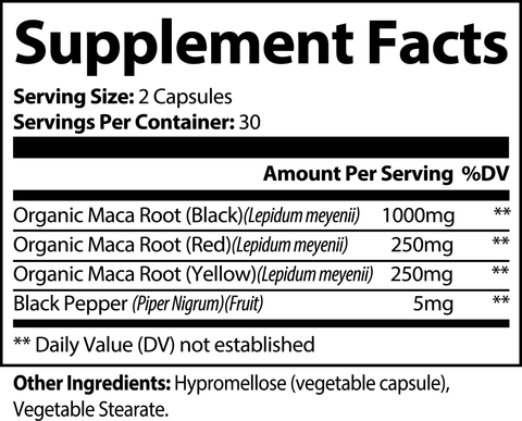 Organic Tri-Maca Supreme