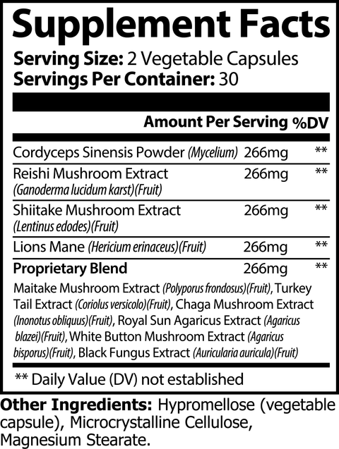 Organic 10x VitaShroom PowerBlend