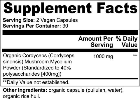 Organic Cordyceps VitalBoost